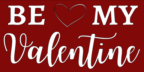 Mini Rectangle: Be My Valentine