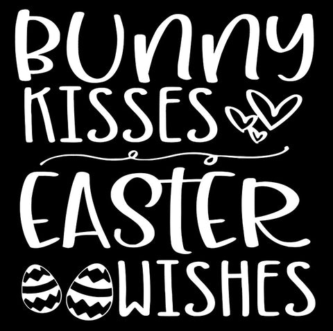 Square: Bunny Kisses Easter Wishes
