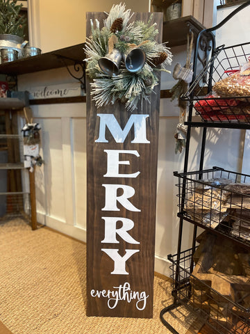 Merry Everything Porch Sign