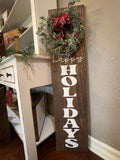 Happy Holidays Porch Sign