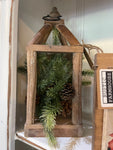 Rustic Wood Lantern