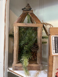 Rustic Wood Lantern