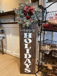 Happy Holidays Porch Sign