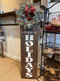 Happy Holidays Porch Sign