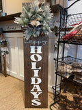 Happy Holidays Porch Sign